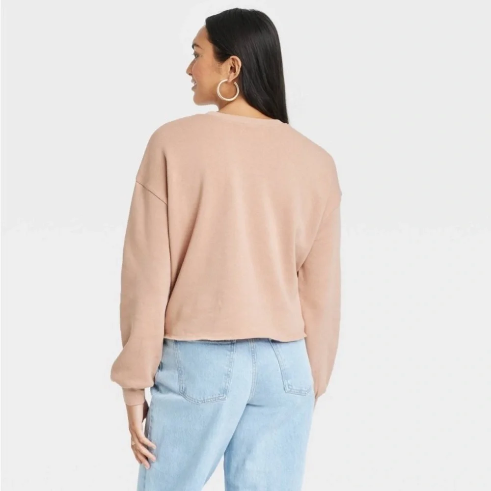 Women's Niagara Falls Graphic Sweatshirt -
Brown L nwt - Picture 2 of 3